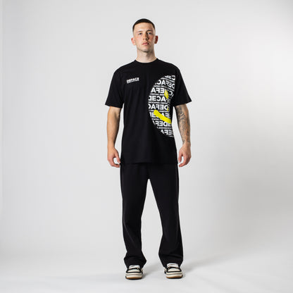 Deface Smiley Tee (Black)