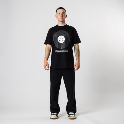 Deface Records Tee (Black)