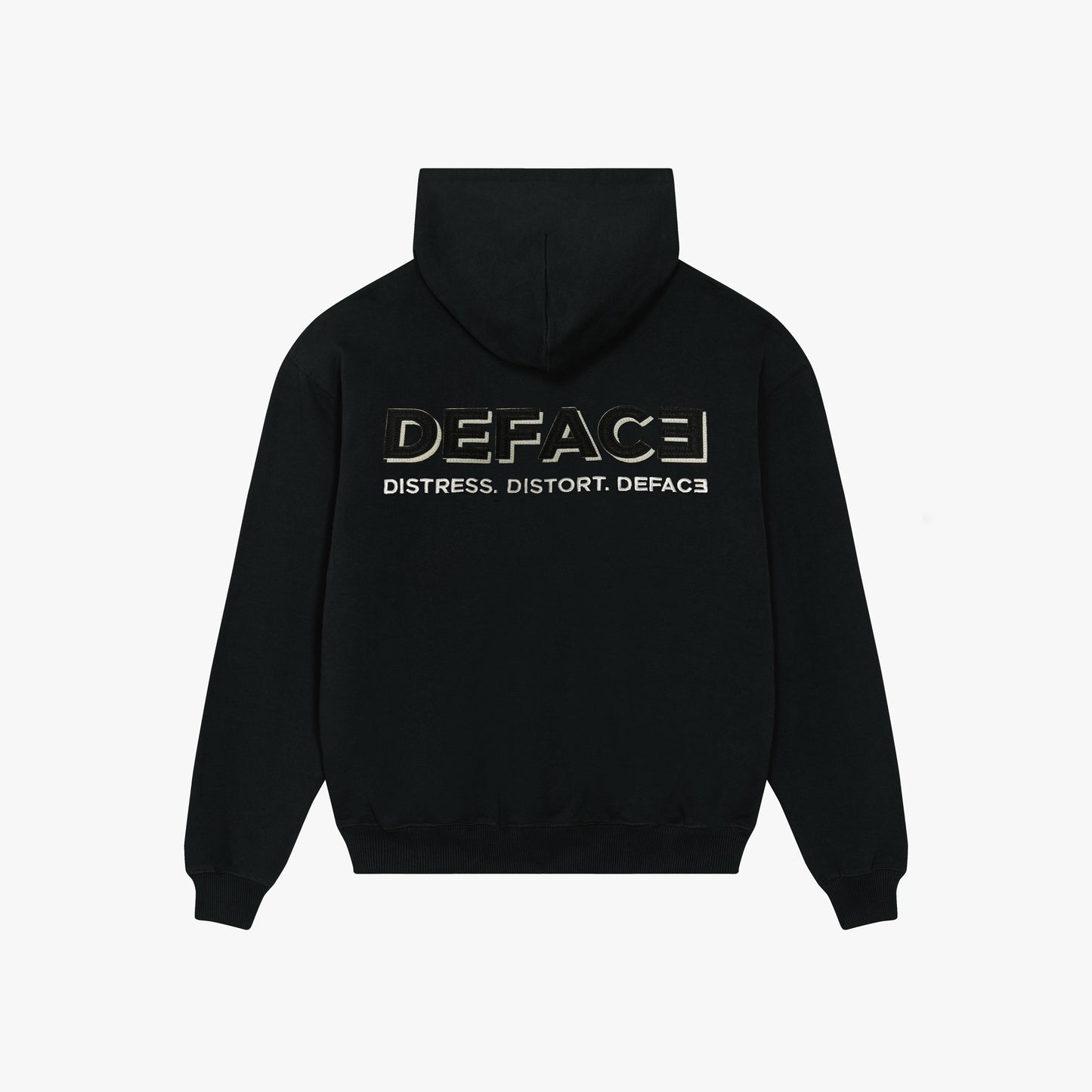 Deface - Felt Drip - Hoodie - Black