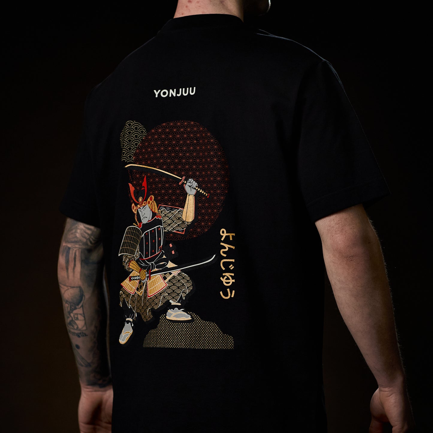 Lifestyle Yonjuu Yuki Tee (Black)