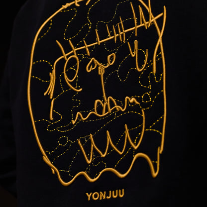 Lifestyle Yonjuu Kintsugi Hoodie (Black)
