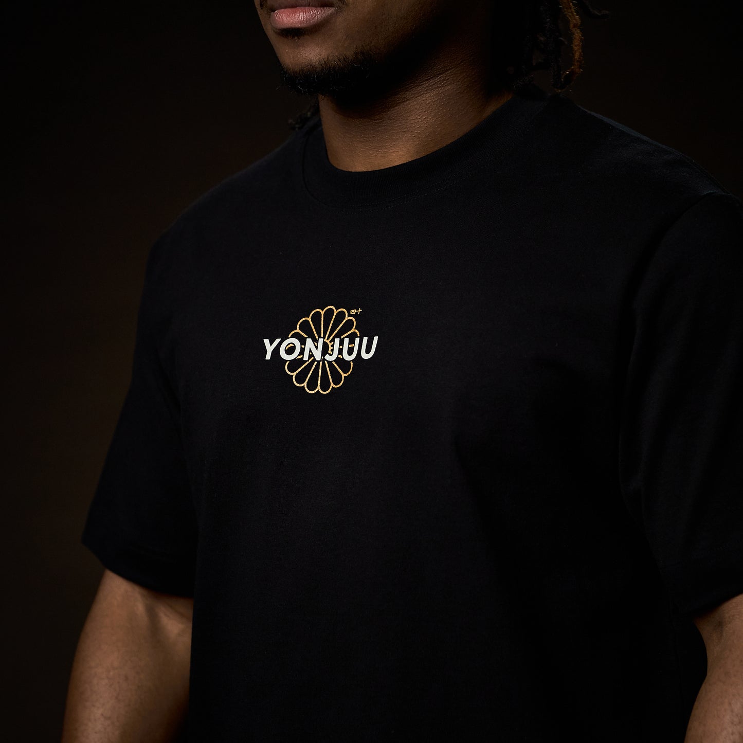 Lifestyle Yonjuu Yuki Tee (Black)