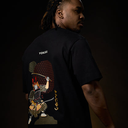 Lifestyle Yonjuu Yuki Tee (Black)