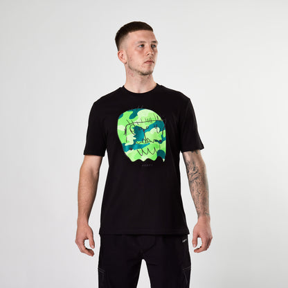 Essential Benjamin Classic Reflective Tee (Black/Green)