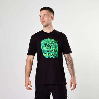 Essential Graffiti Monster Tee (Black/Green)