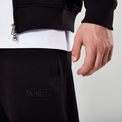Lifestyle Murgatroyd Open Hem Jogger (Black)