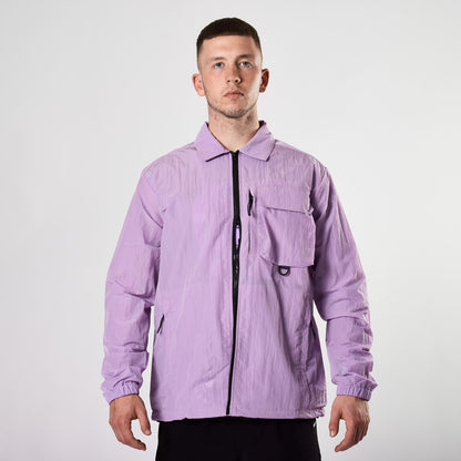 Jethro Overshirt (Metallic Lilac)