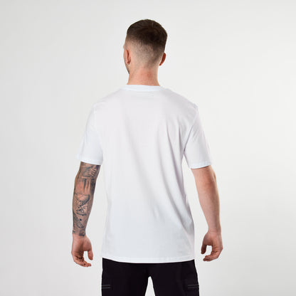 Essential Benjamin Classic Reflective Tee (White/Blue)