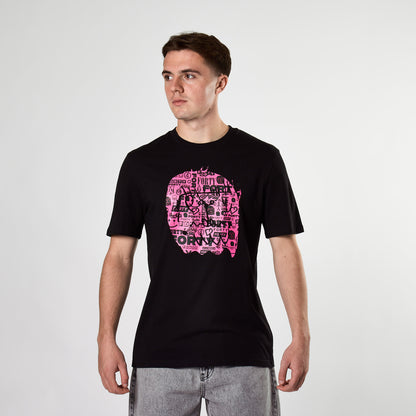 Essential Graffiti Monster Tee (Black/Pink)