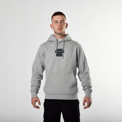 Essential Telford Printed Hoodie (Grey)