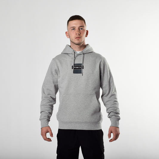 Essential Telford Printed Hoodie (Grey)