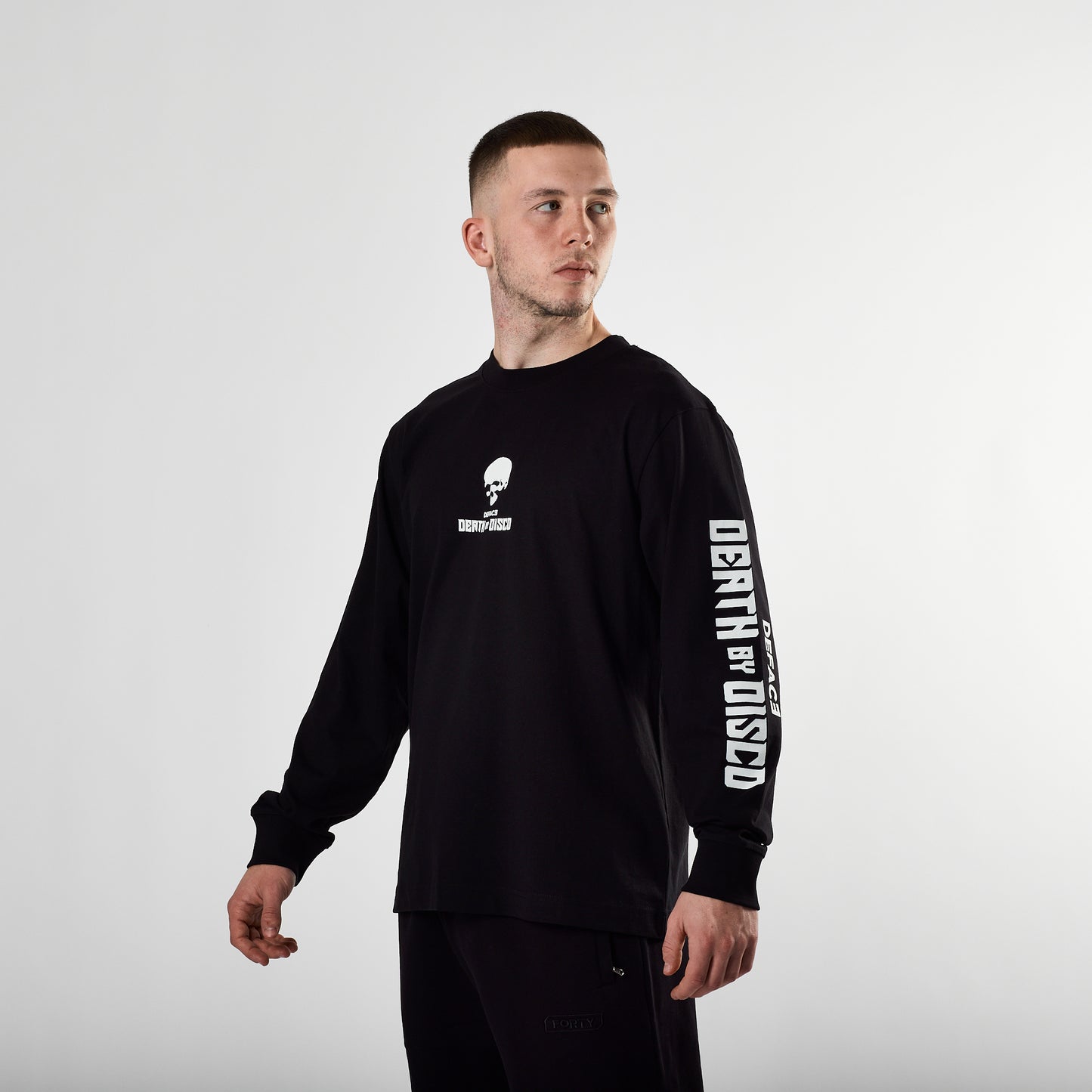 Deface Narcissus L/S Tee (Black)