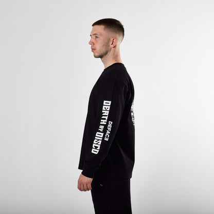 Deface Narcissus L/S Tee (Black)