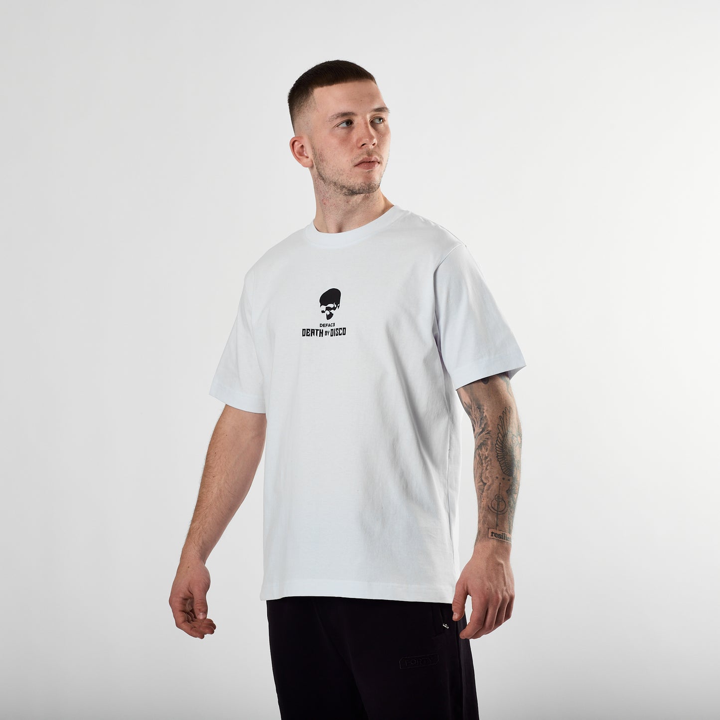 Deface Narcissus Tee (White)