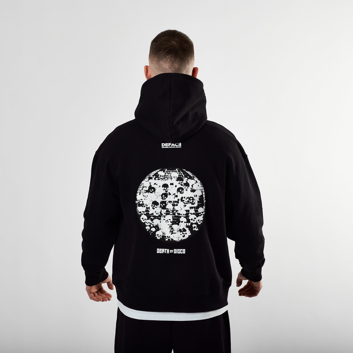 Deface Narcissus Hoodie (Black)