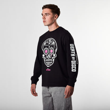 Deface Tadao L/S Tee (Black)