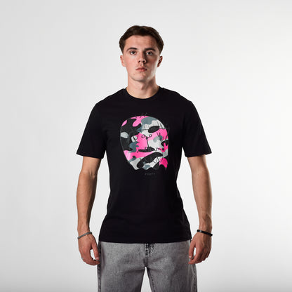 Essential Benjamin Classic Reflective Tee (Black/Pink)