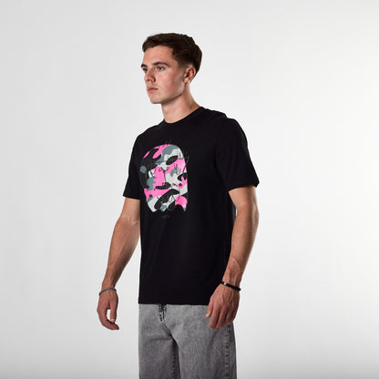 Essential Benjamin Classic Reflective Tee (Black/Pink)