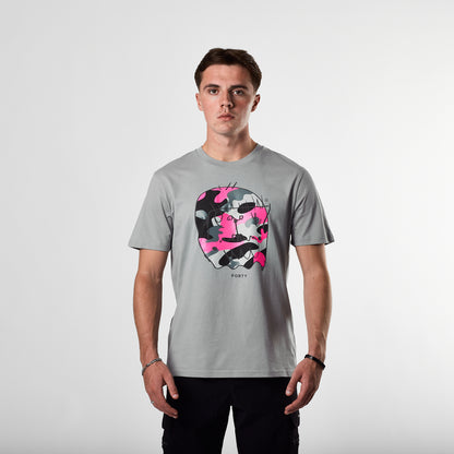 Essential Benjamin Classic Reflective Tee (Storm/Pink)