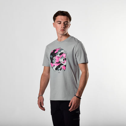Essential Benjamin Classic Reflective Tee (Storm/Pink)