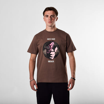 Deface Sentinal Tee (Coffee)