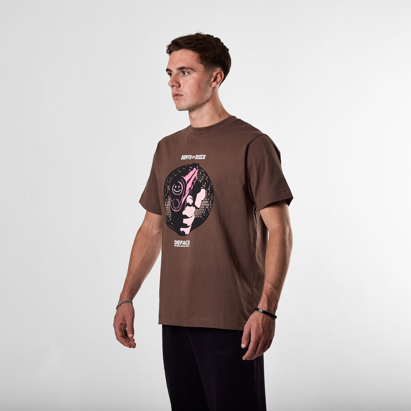 Deface Sentinal Tee (Coffee)