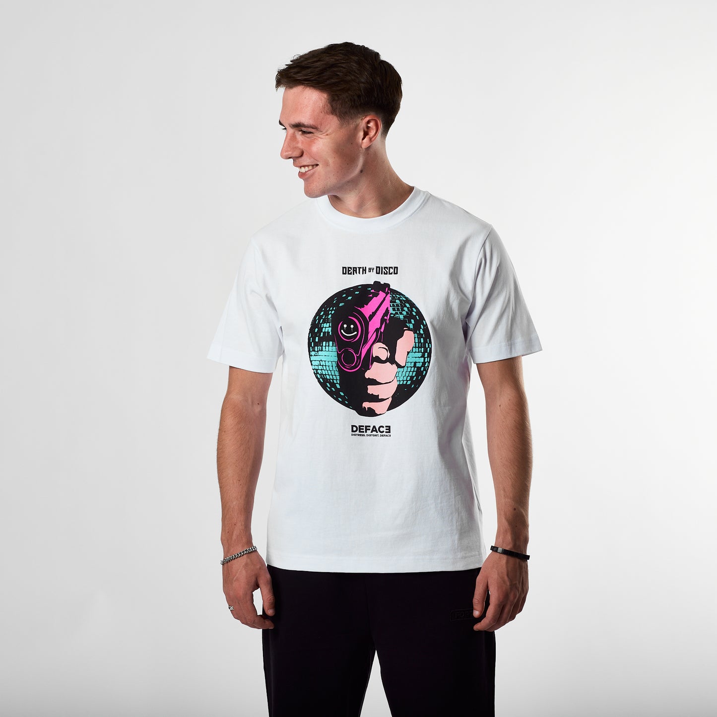 Deface Sentinal Tee (White)