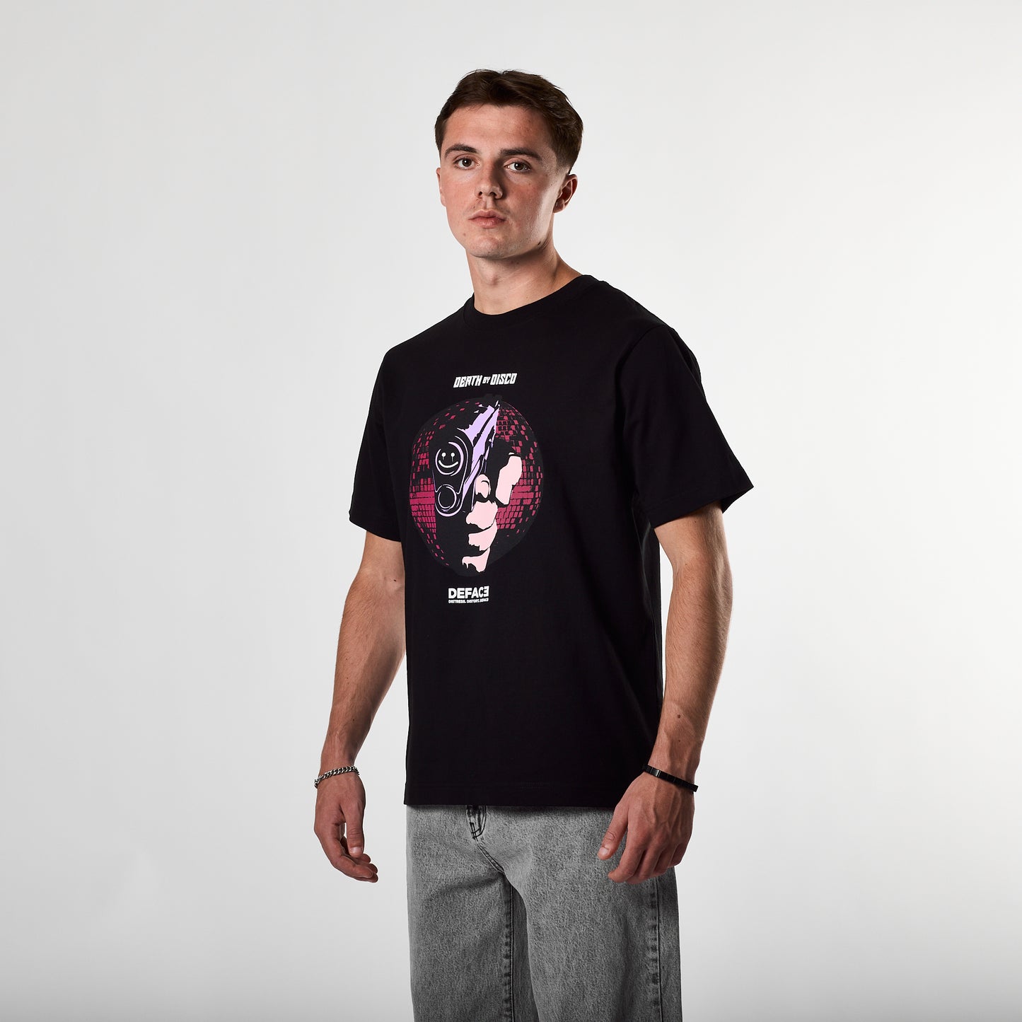 Deface Sentinal Tee (Black)