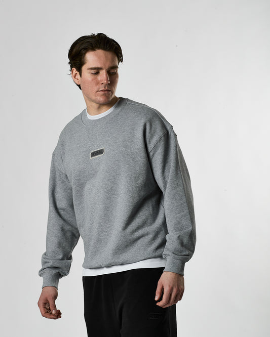 Lifestyle Murgatroyd Felt Appliqué Sweat (Grey)