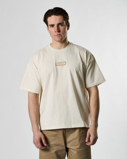 Lifestyle Murgatroyd Felt Appliqué Tee (Butter)