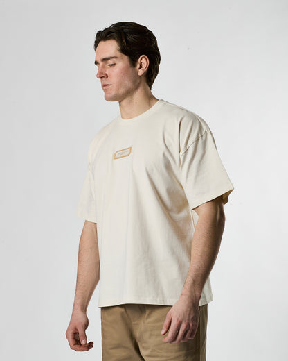 Lifestyle Murgatroyd Felt Appliqué Tee (Butter)