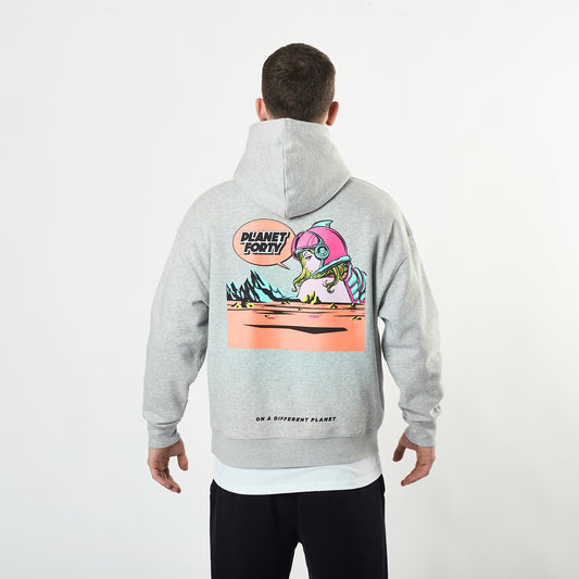 Lifestyle Arya Hoodie (Grey/Coral)