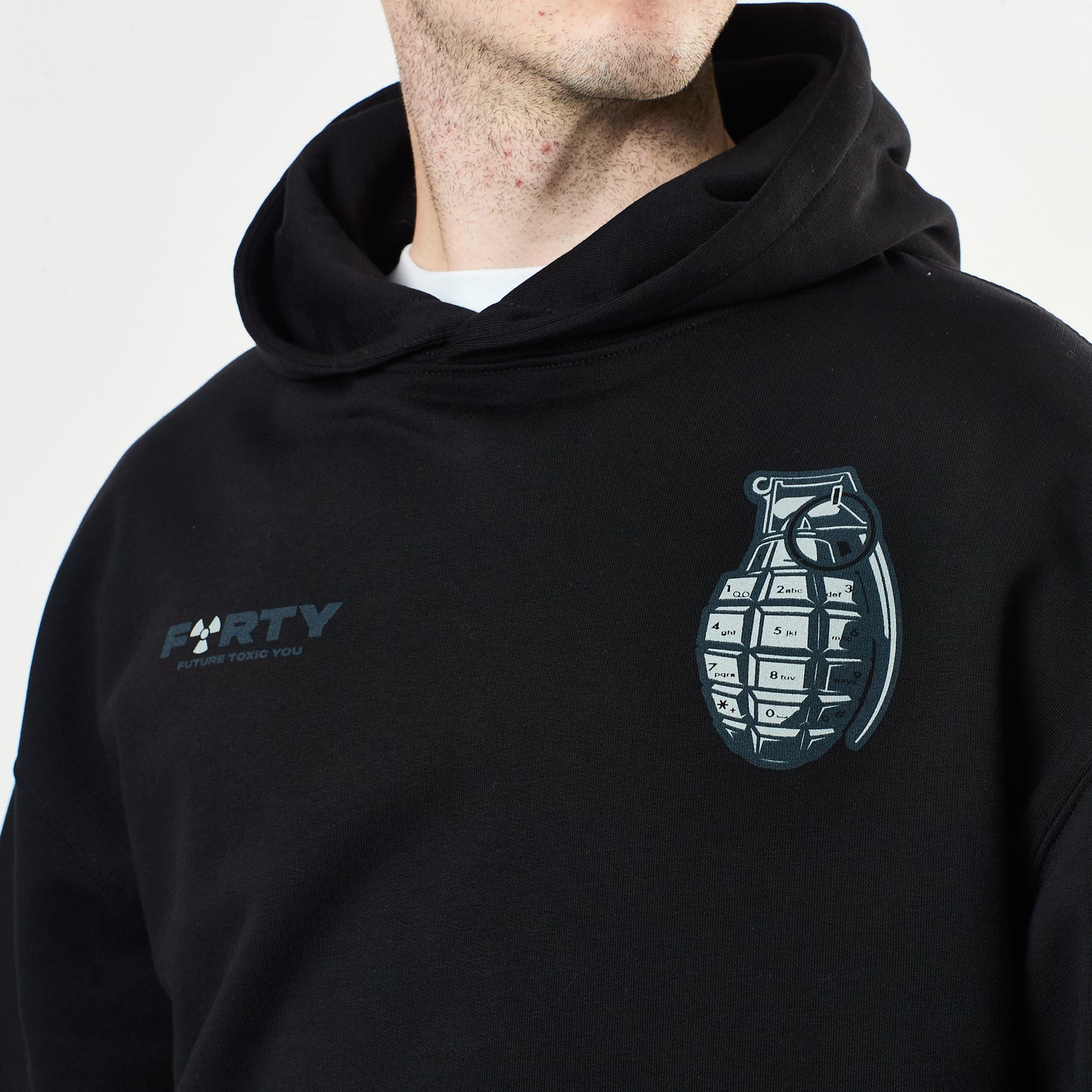 Lifestyle Axon Hoodie (Black/Grey)