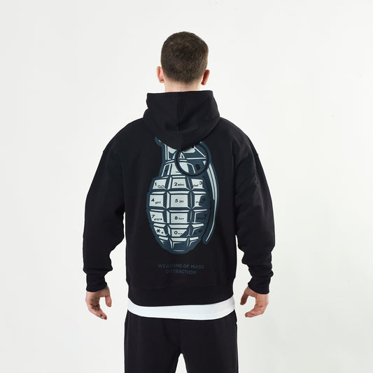 Lifestyle Axon Hoodie (Black/Grey)