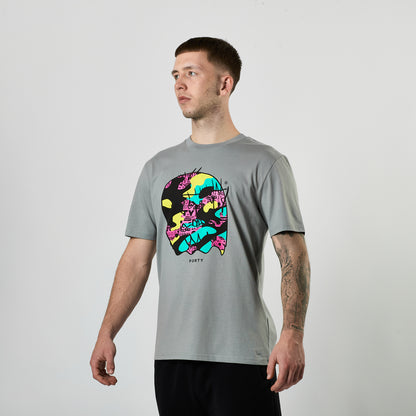 Essential Neon Camo Monster Tee (Storm)