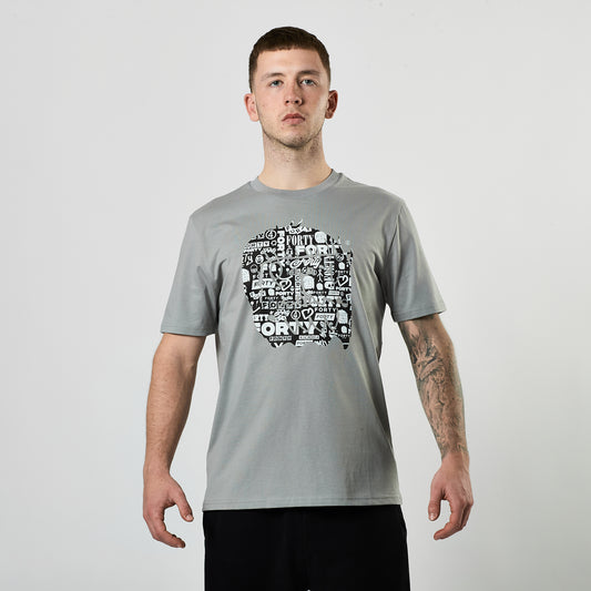 Essential Graffiti Monster Tee (Storm/Black)