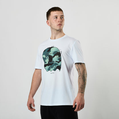 Essential Benjamin Classic Reflective Tee (White/Grey)