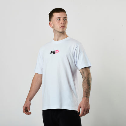 Lifestyle Pharm Tee (White/Pink)