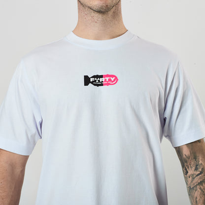 Lifestyle Pharm Tee (White/Pink)