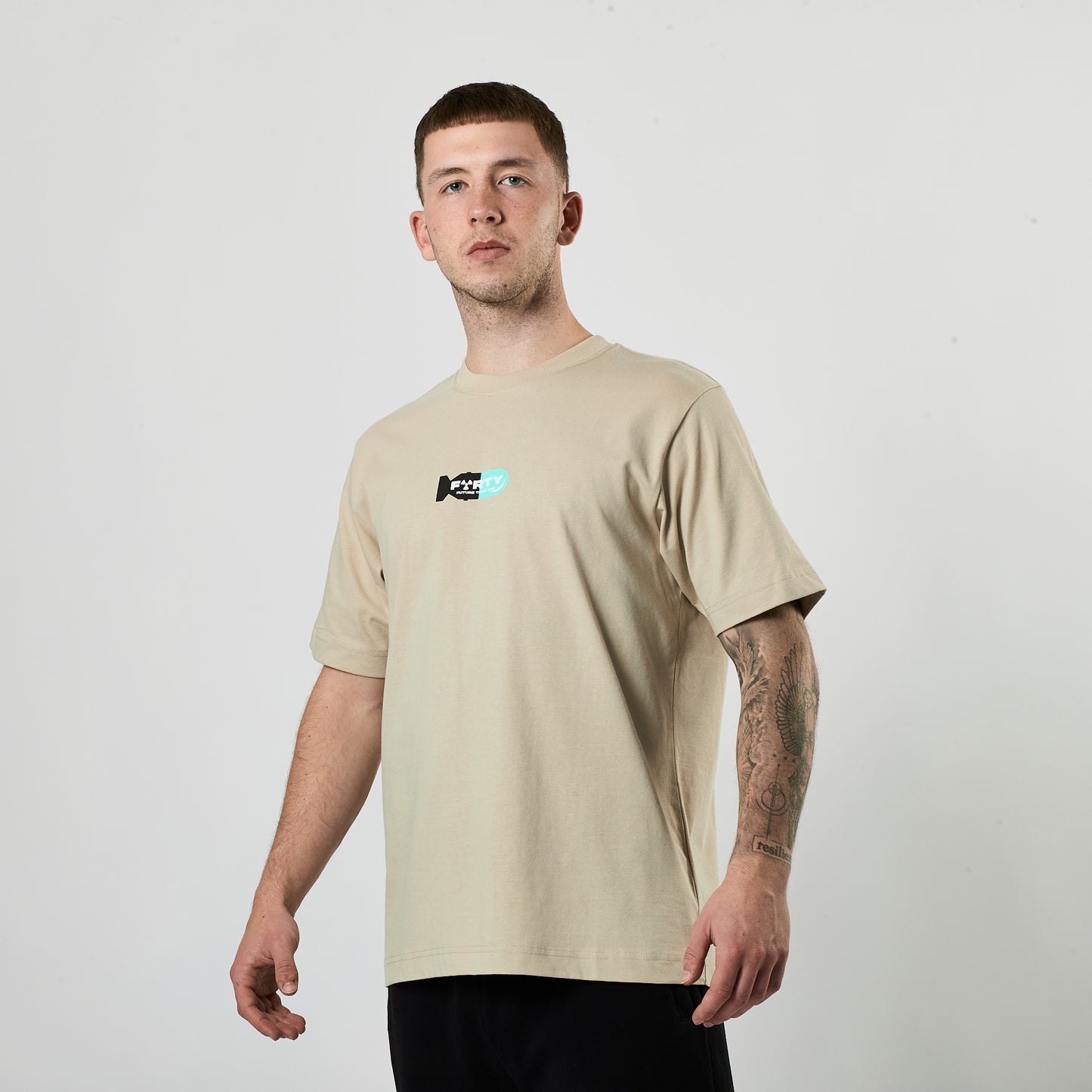 Lifestyle Pharm Tee (Beige Dust/Mint)