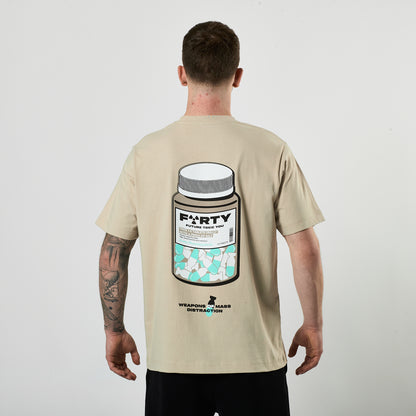 Lifestyle Pharm Tee (Beige Dust/Mint)