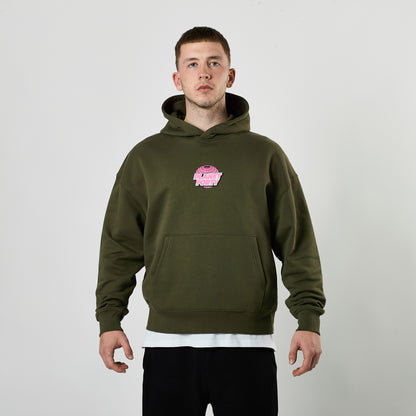 Lifestyle Bodhi Hoodie (Khaki/Pink)