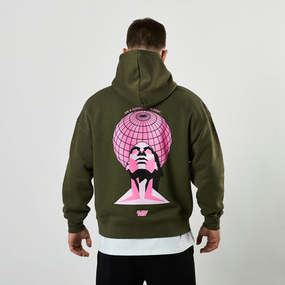 Lifestyle Bodhi Hoodie (Khaki/Pink)