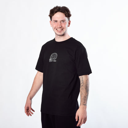 Deface Oxy Skull T-Shirt (Black)