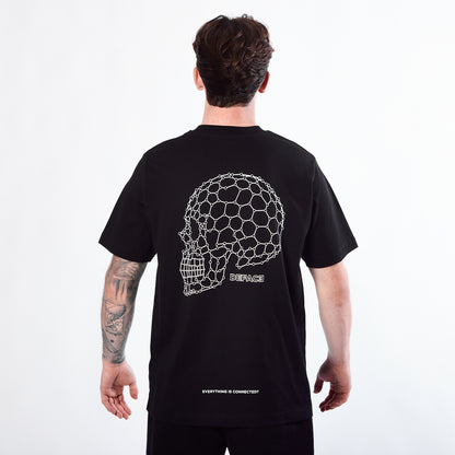Deface Oxy Skull T-Shirt (Black)