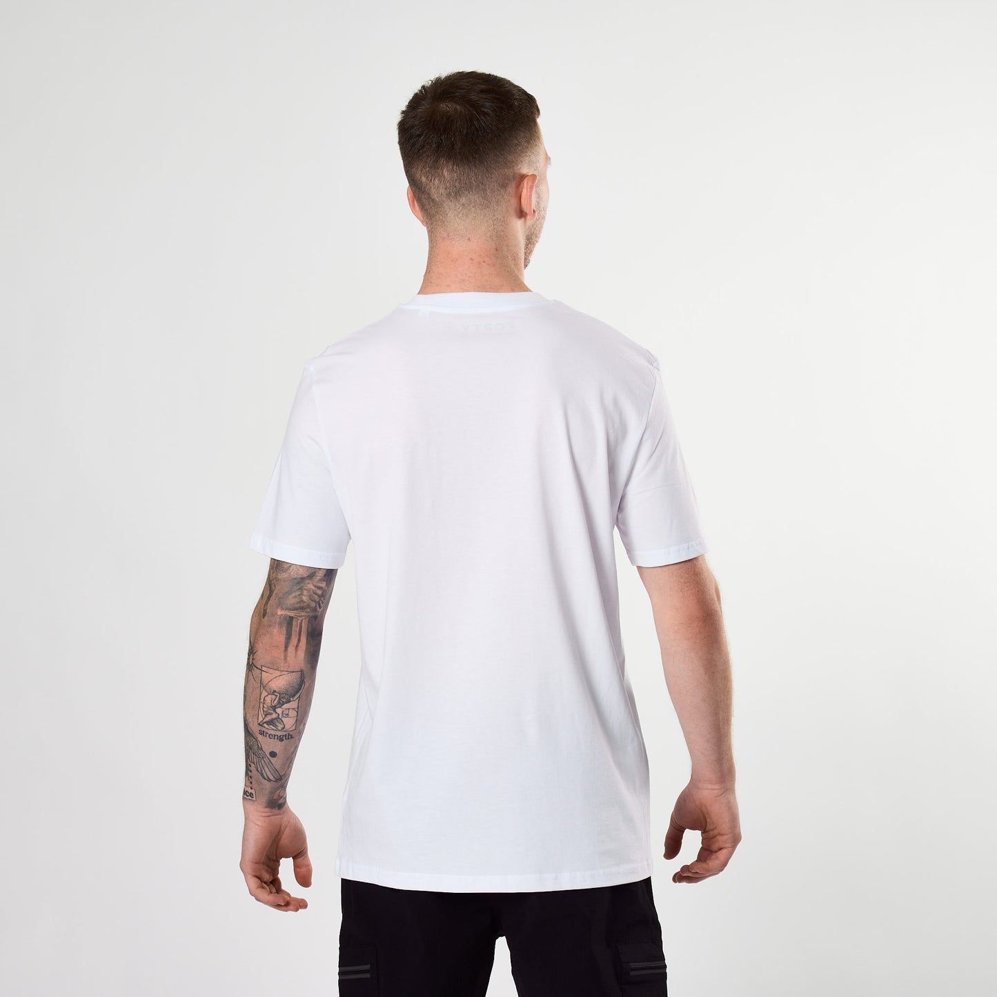 Essential Benjamin Classic Reflective Tee (White/Green)