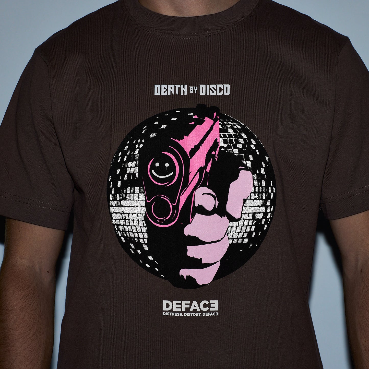 Deface Sentinal Tee (Coffee)