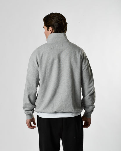 Lifestyle Murgatroyd 1/4 Zip Sweat (Grey)