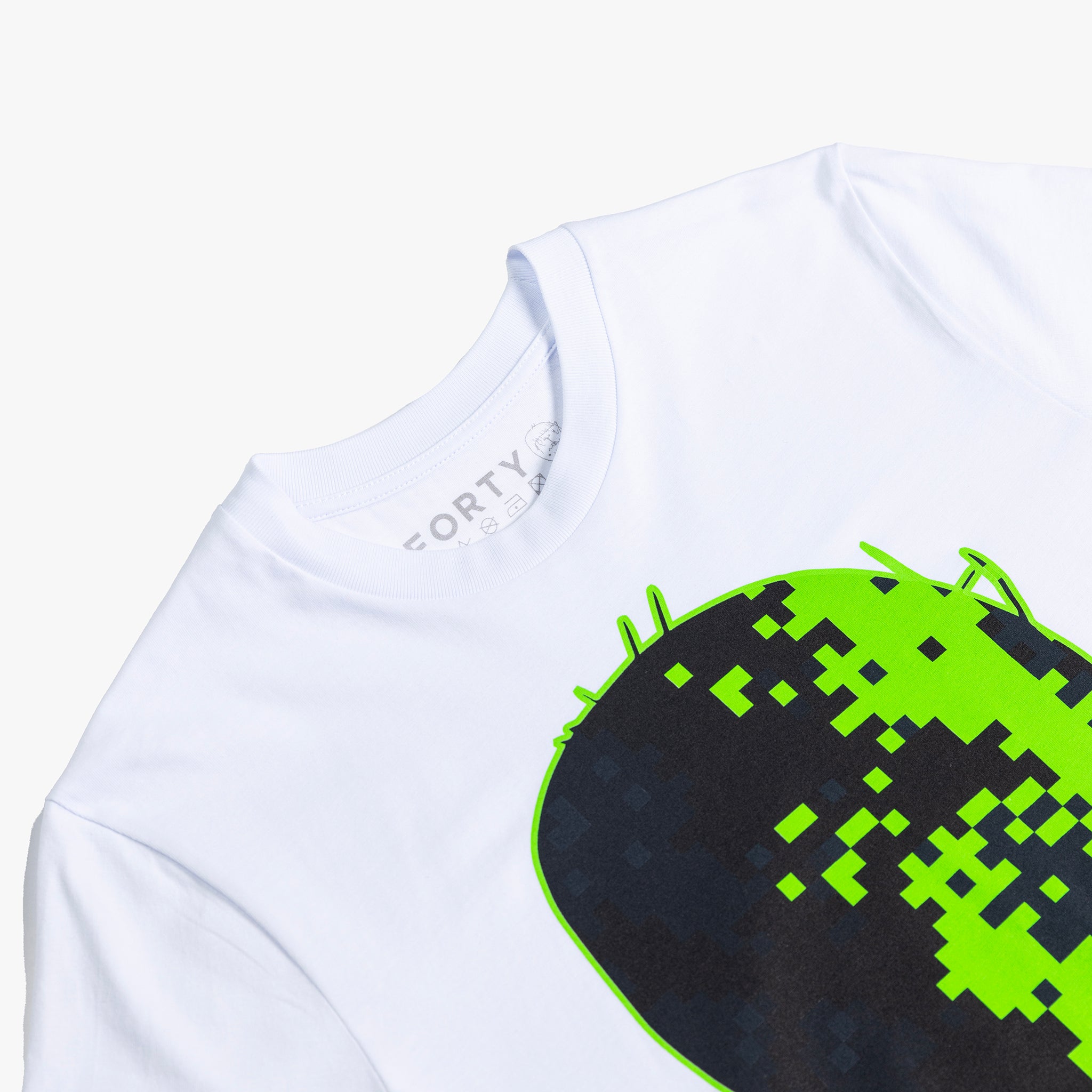 Acer Tee (White/Green)