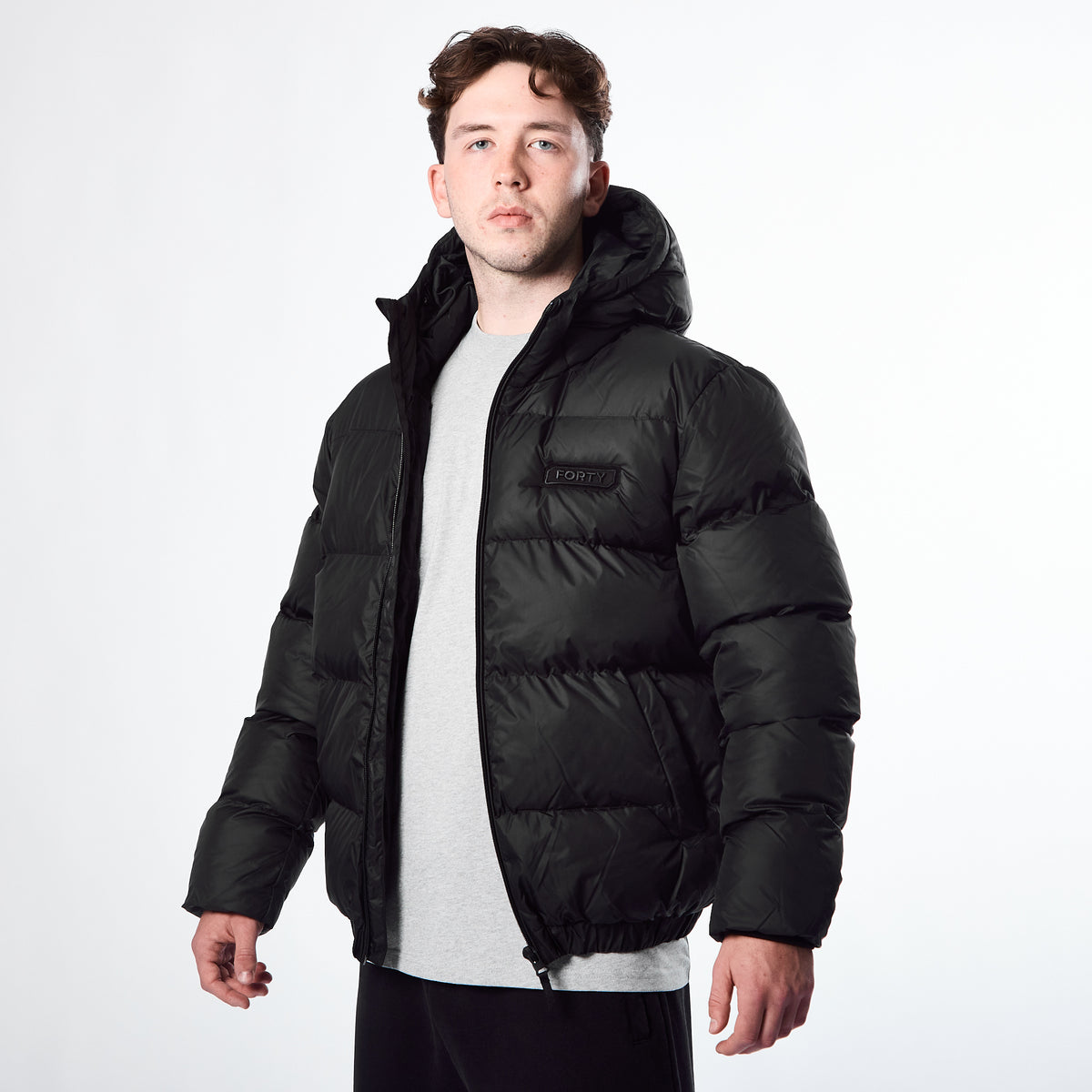 Lifestyle Puffer Jacket (Black)
